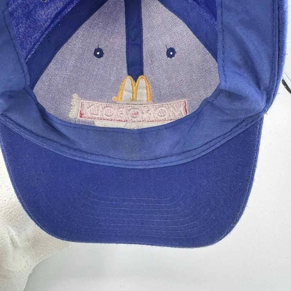 McDonald’s Monopoly Play To Win Hat Blue Adjustable Strapback 2013